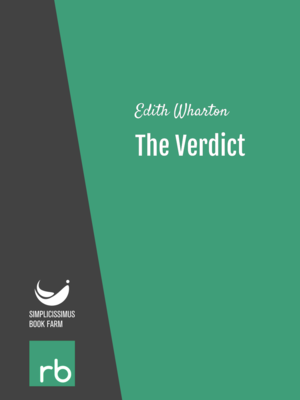 The Verdict by Edith Wharton, narrated by Elizabeth Klett